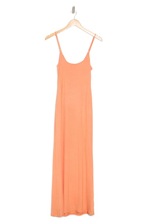 Shop Velvet Torch Slip Dress In Papaya