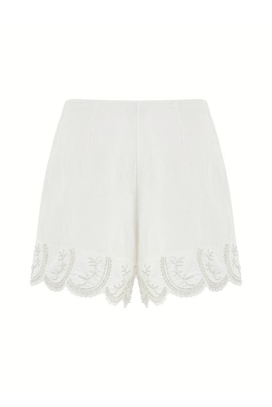NOCTURNE NOCTURNE STONE DETAILED SHORTS