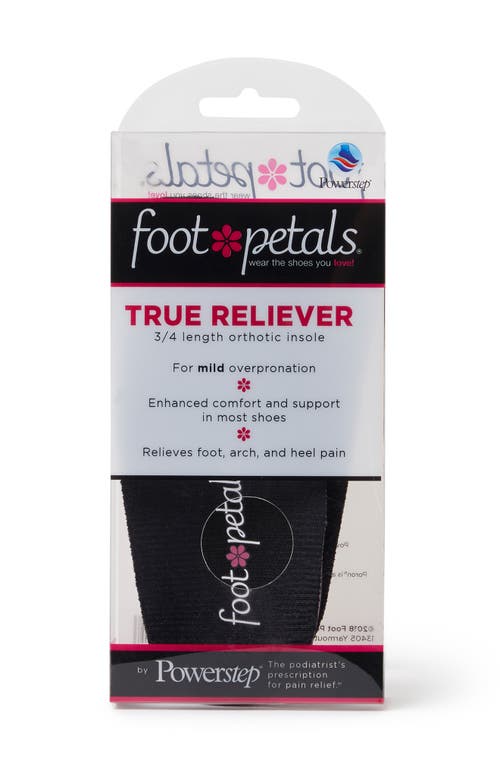 Foot Petals True Reliever Insoles In Black