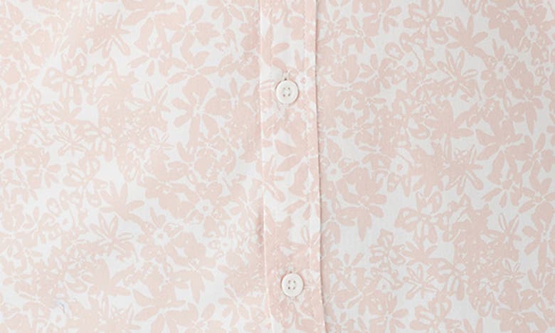 Shop O'neill Quiver Stretch Short Sleeve Button-up Shirt In Light Rose