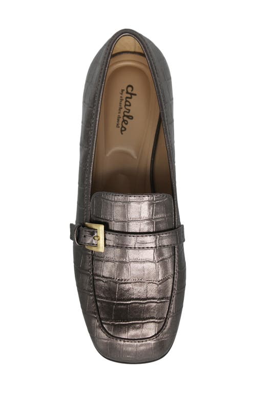CHARLES BY CHARLES DAVID CHARLES BY CHARLES DAVID CASPER CROC EMBOSSED LOAFER