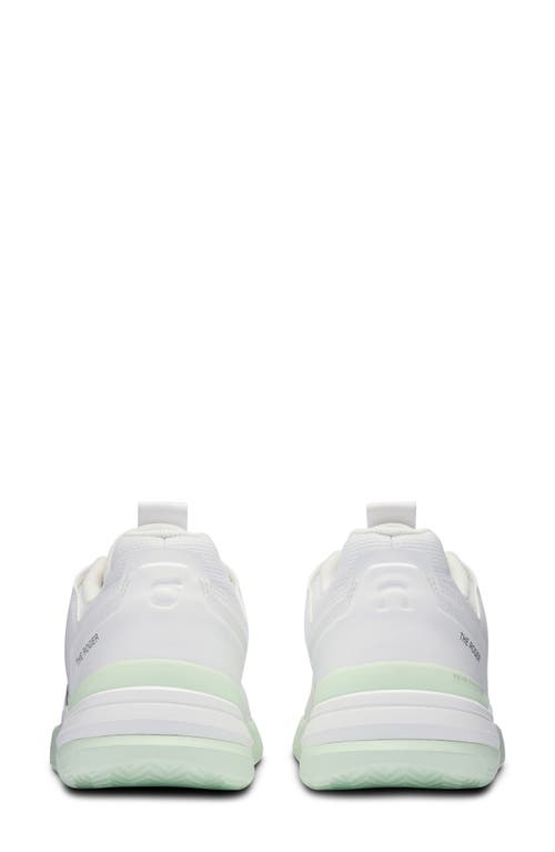 On The Roger Clubhouse Pro Tennis Sneaker In White/lima
