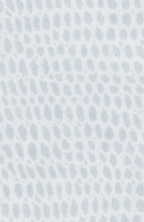 Matouk Jasper Cotton Sateen Fitted Sheet In Pool