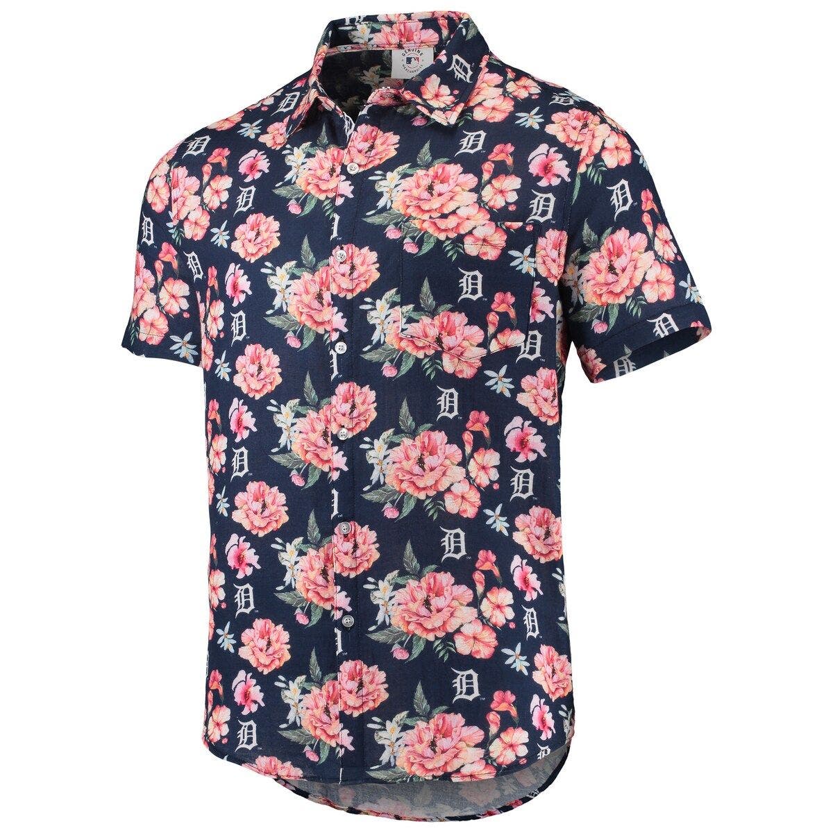 FOCO Mens Floral Shirt