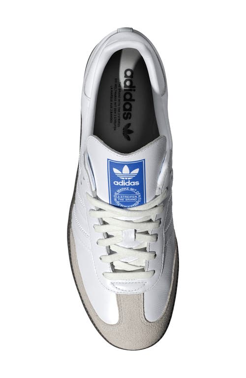 Shop Adidas Originals Adidas Gender Inclusive Samba Og Sneaker In Ftwr White/ftwr White/gum5