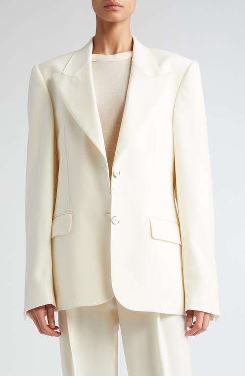 BITE Studios Ecole Wool Flannel Jacket Off White at Nordstrom, Us