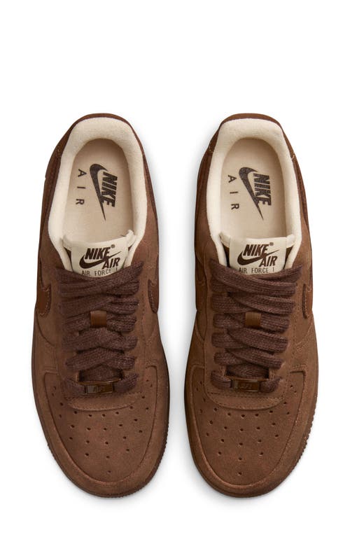 Shop Nike Air Force 1 '07 Sneaker In Cacao Wow/cacao/sand Drift