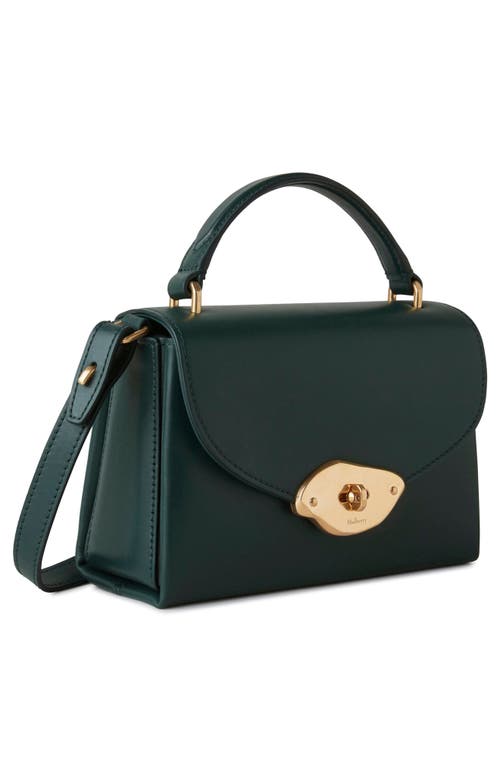 Shop Mulberry Small Lana Top Handle Crossbody Bag In  Green