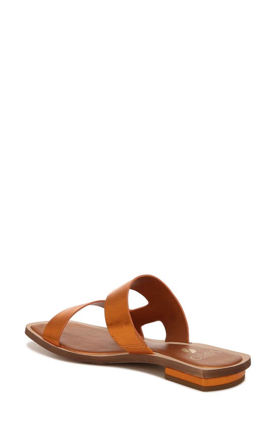 Sarto By Franco Sarto Emily Slide Sandal In Orange | ModeSens