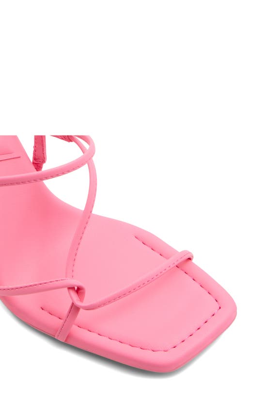 Shop Aldo Megan Strappy Sandal In Other Pink