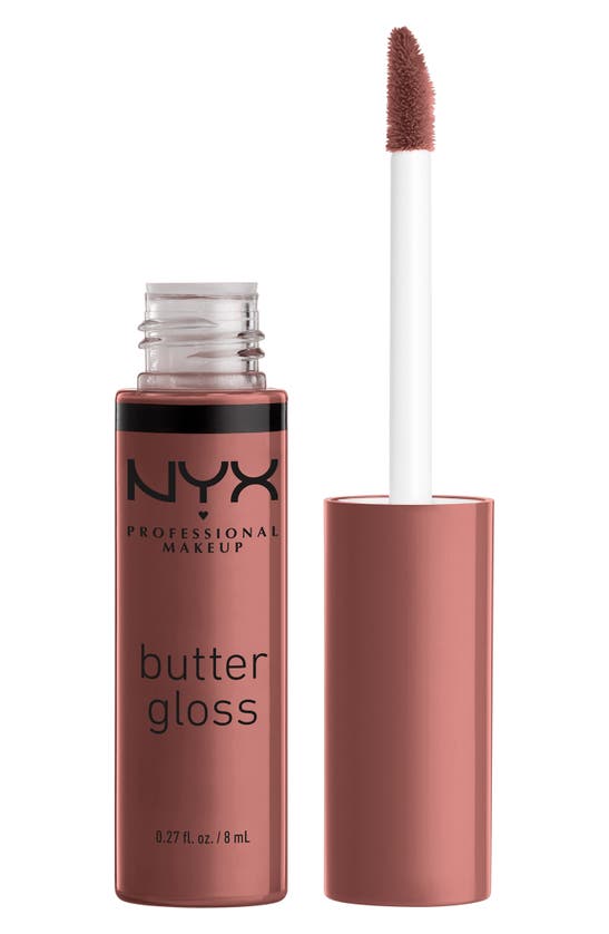 Nyx Butter Gloss Nonsticky Lip Gloss In Spiked Toffee