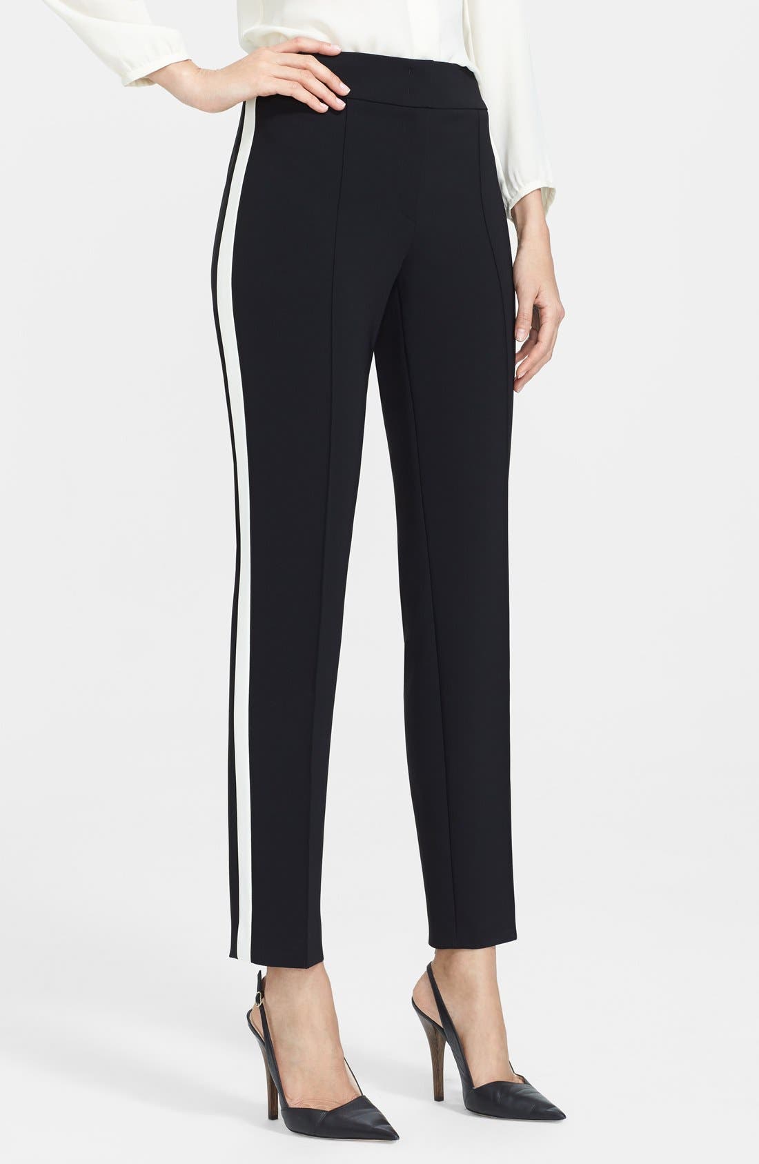 ESCADA Tuxedo Ankle Pants Nordstrom