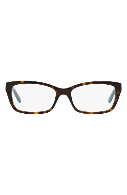 UPC 725125924276 product image for Tory Burch 51mm Recatngular Optical Glasses in Brown at Nordstrom | upcitemdb.com