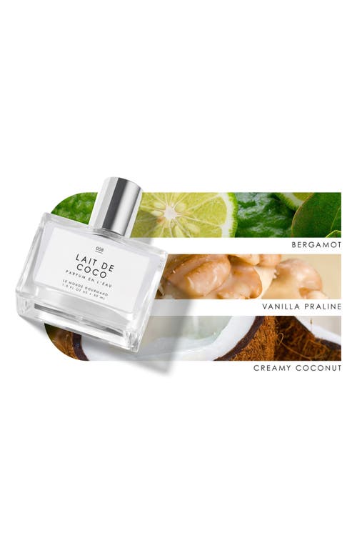 Le Monde Gourmand Lait De Coco Parfum En L'eau In No Color