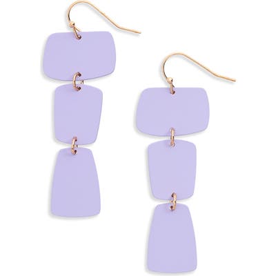 Stella + Ruby Enamel Drop Earrings