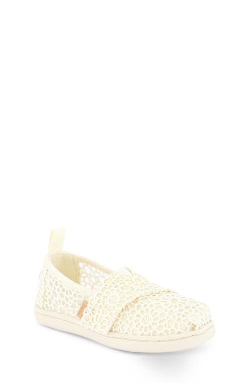 TOMS Kids' Alpargata Slip-On Sneaker Natural at Nordstrom