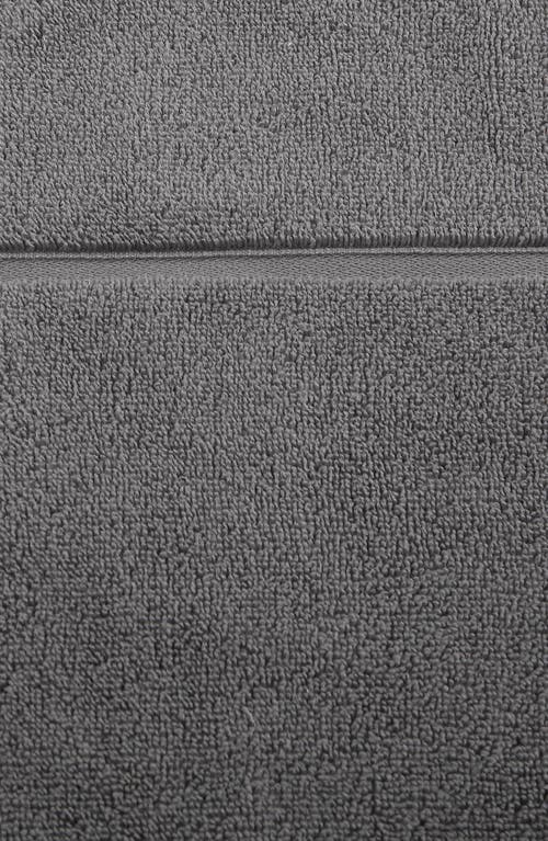 Vera Wang Modern Lux 6-piece Bath Towel, Hand Towel & Washcloth Set In Coal