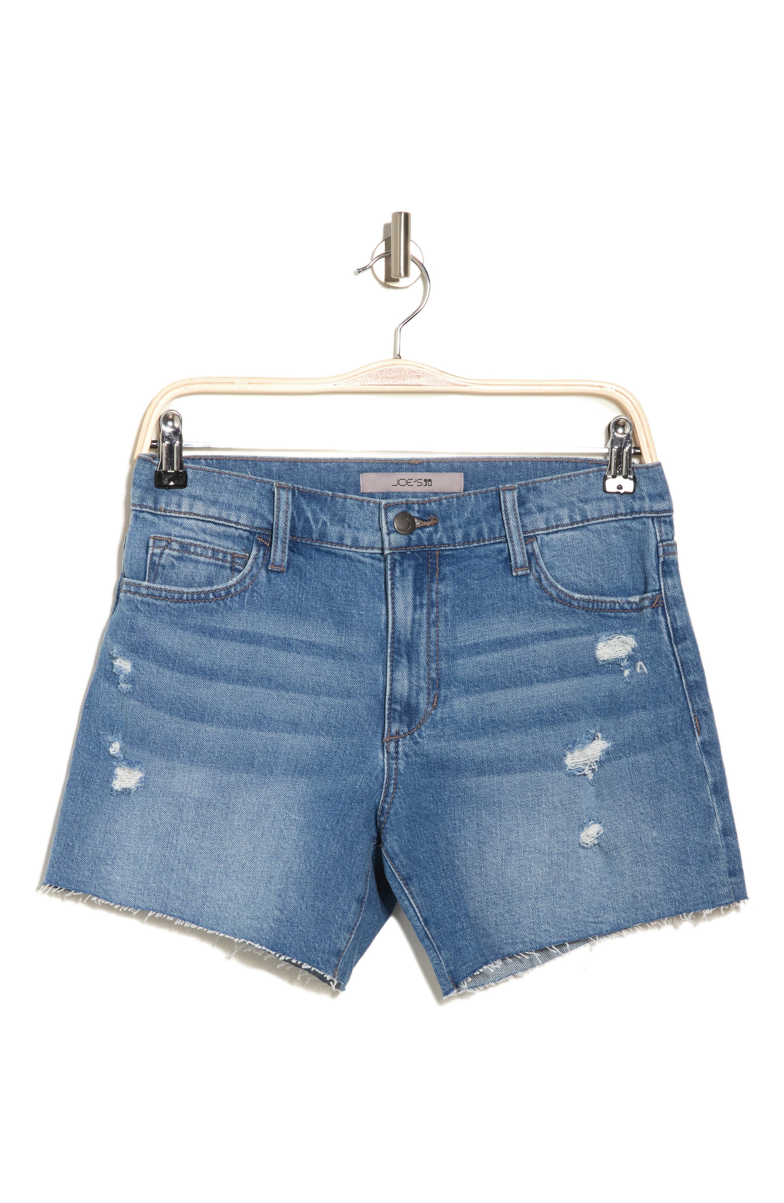 Joe's Mid Rise Denim Cutoff Shorts 