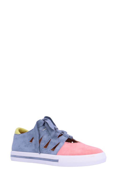 Kanav Sneaker in Blue/Pink/Yellow
