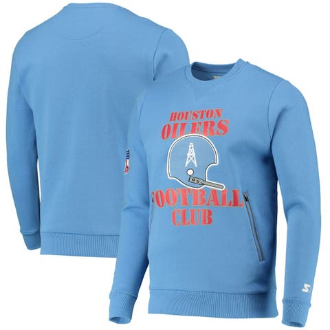 Houston Oilers Throwback Reebok Longsleeve Logo T Shirt