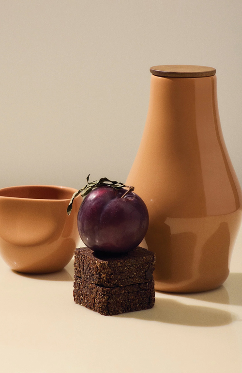 Fors Studio Carafe & Cup Set In Amaretto