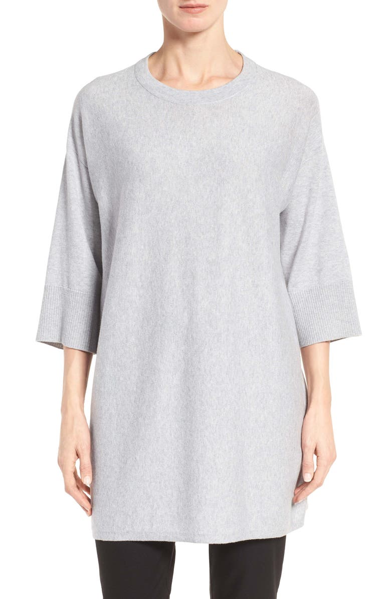Eileen Fisher Organic Cotton Knit Tunic | Nordstrom