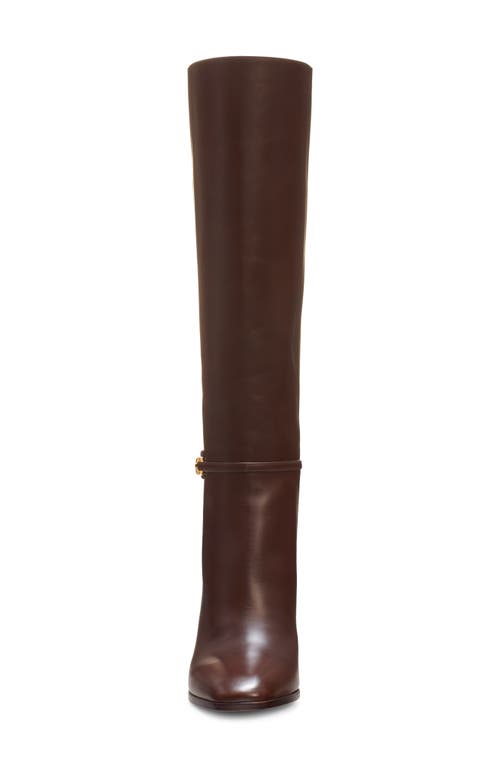 Tom Ford Whitney Knee High Boot In Saddle Brown