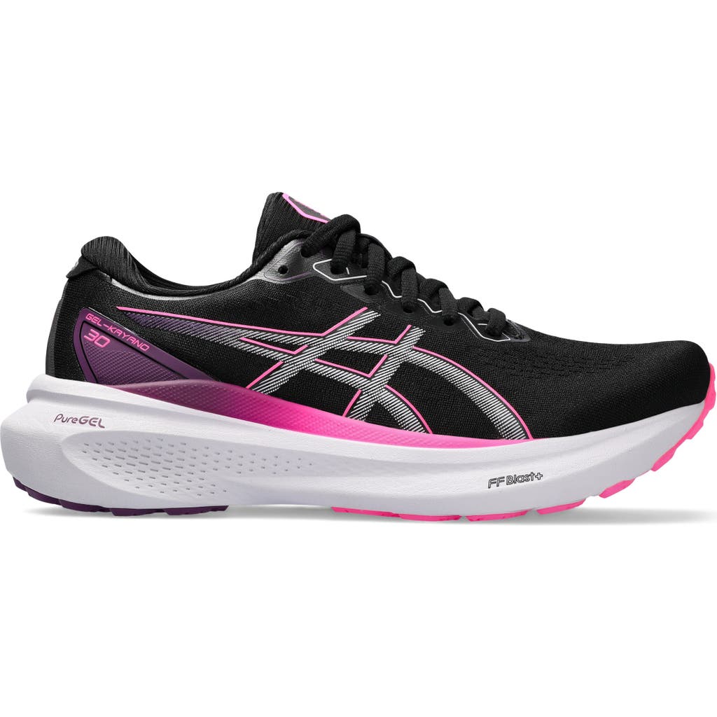 Asics ® Gel-kayano® 30 Running Shoe In Black/lilac Hint