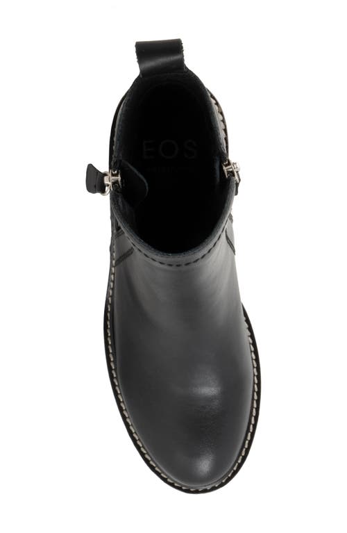 Eos Footwear Parson Lug Sole Bootie In Black