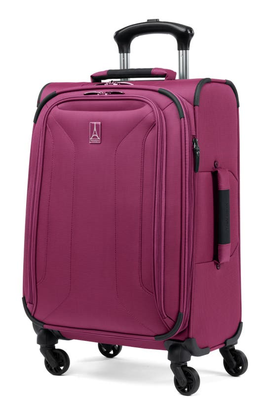 Shop Travelpro Pilot Air™ 2 Expandable 21" Spinner Suitcase In Dark Magenta