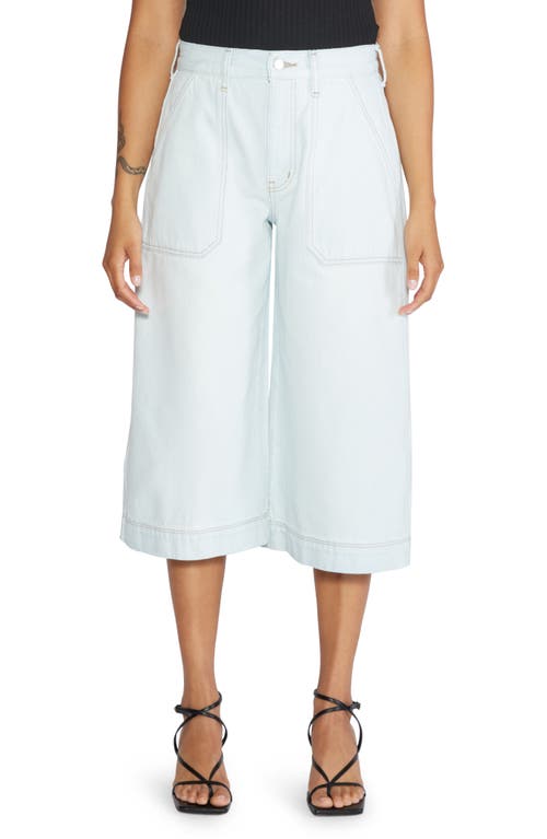 ÉTICA Darcy Crop Wide Leg Culotte Jeans in Desert Island