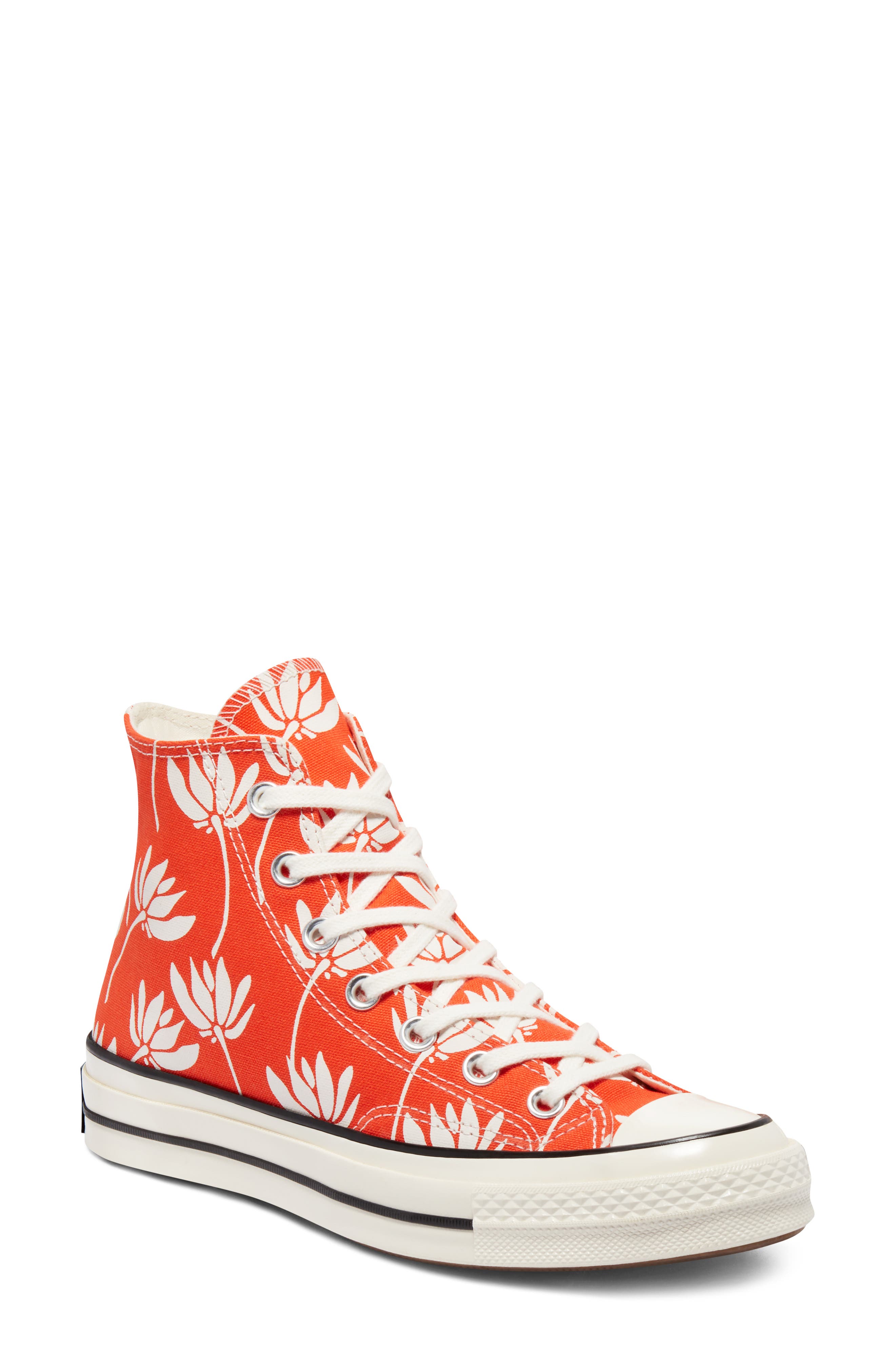 orange flower converse