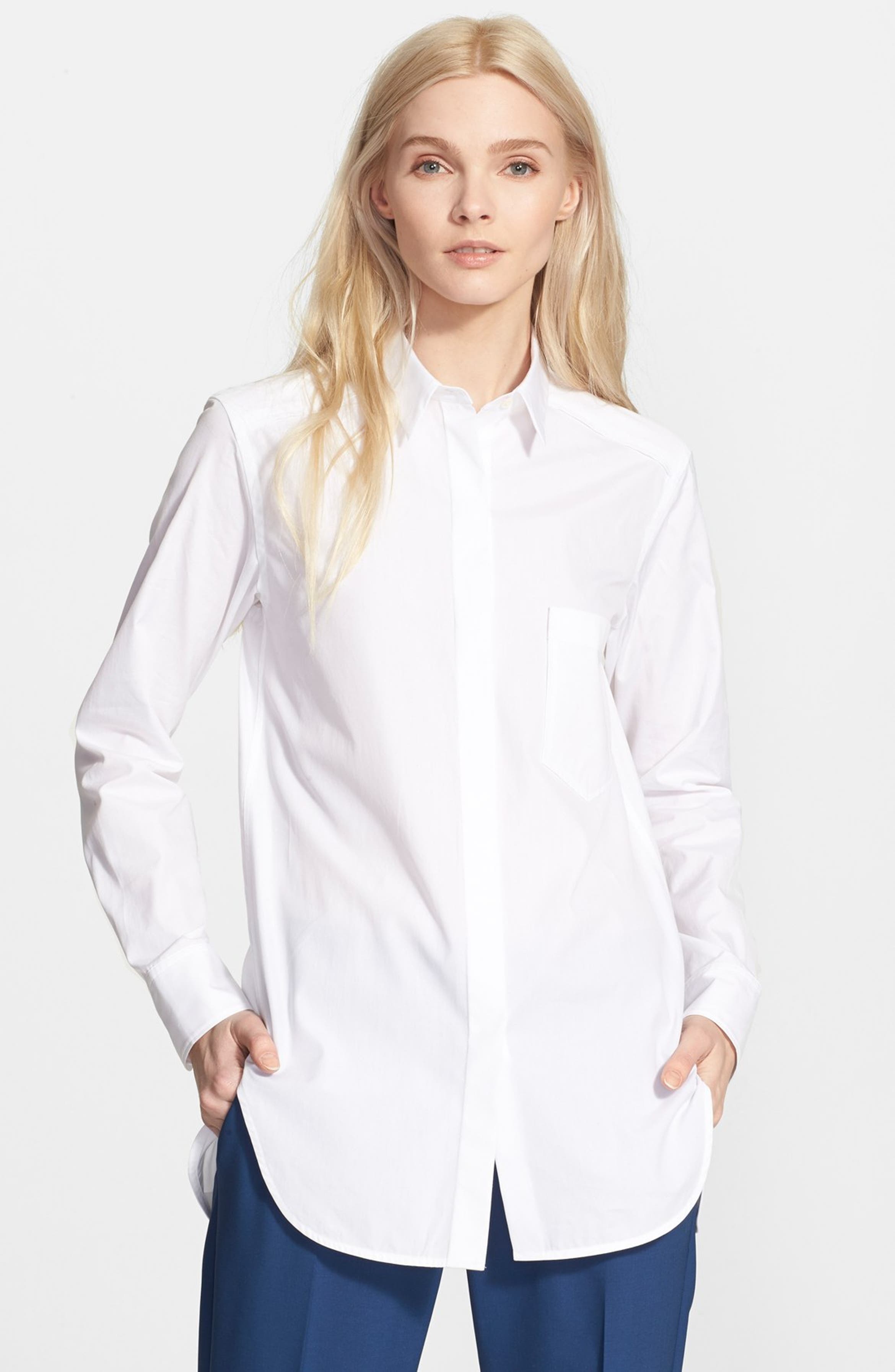 Theory 'Fedele' Cotton Shirt | Nordstrom