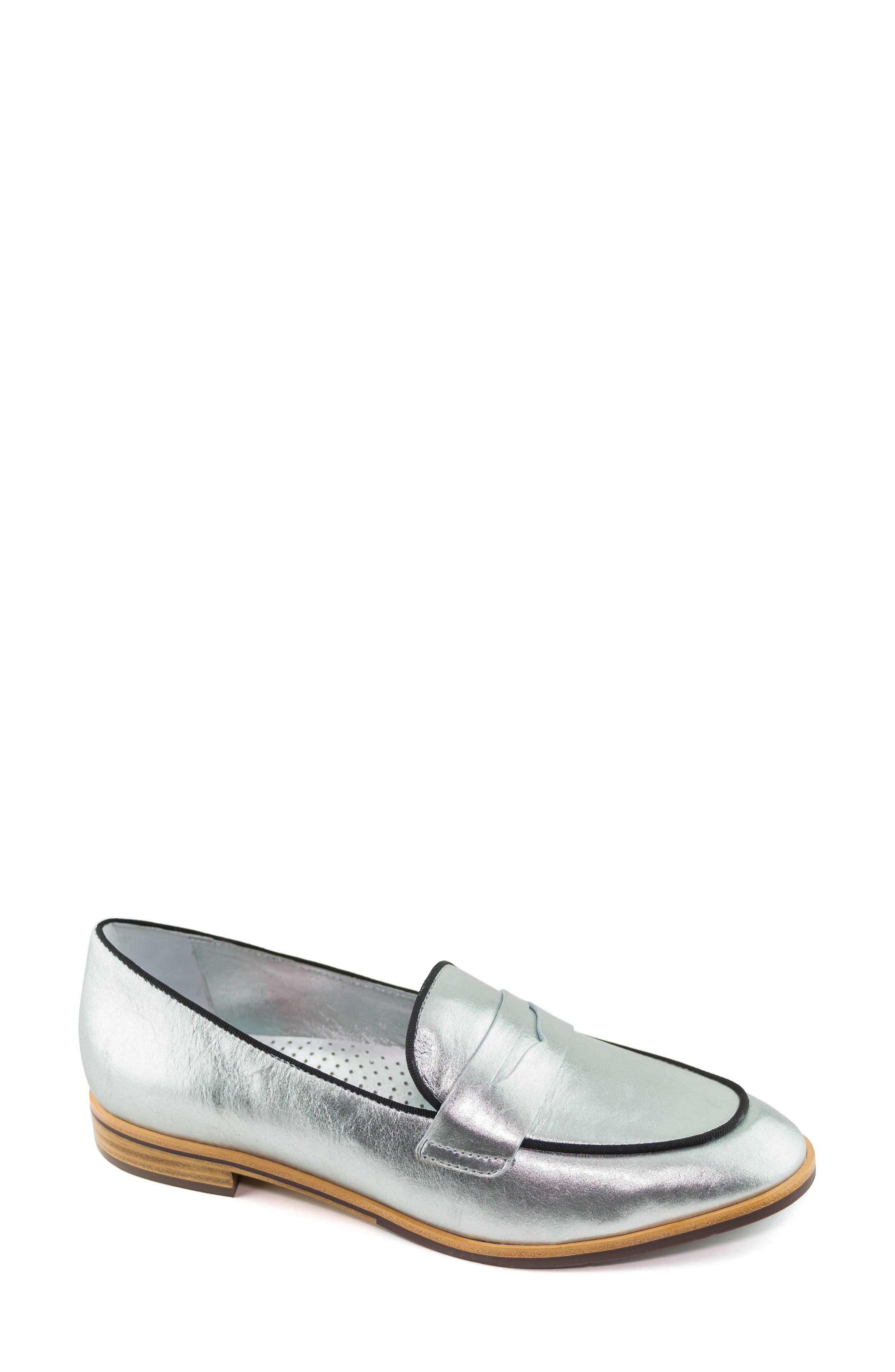 Marc Joseph New York Bryant Park Loafer- Metallic
