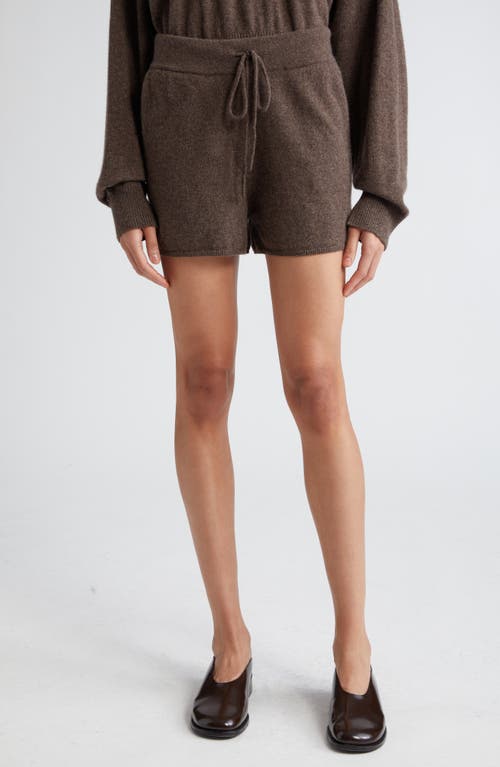 Loulou Studio Toran Cashmere Shorts Grizzly Melange at Nordstrom,