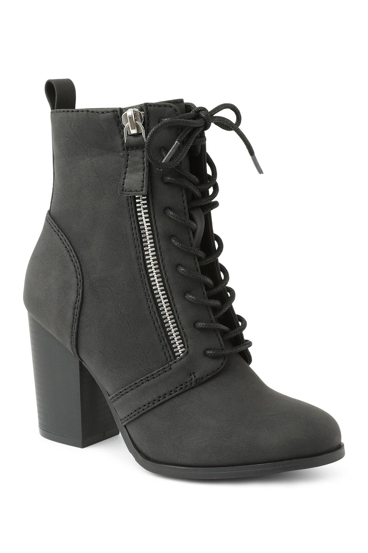 xoxo boots lace up