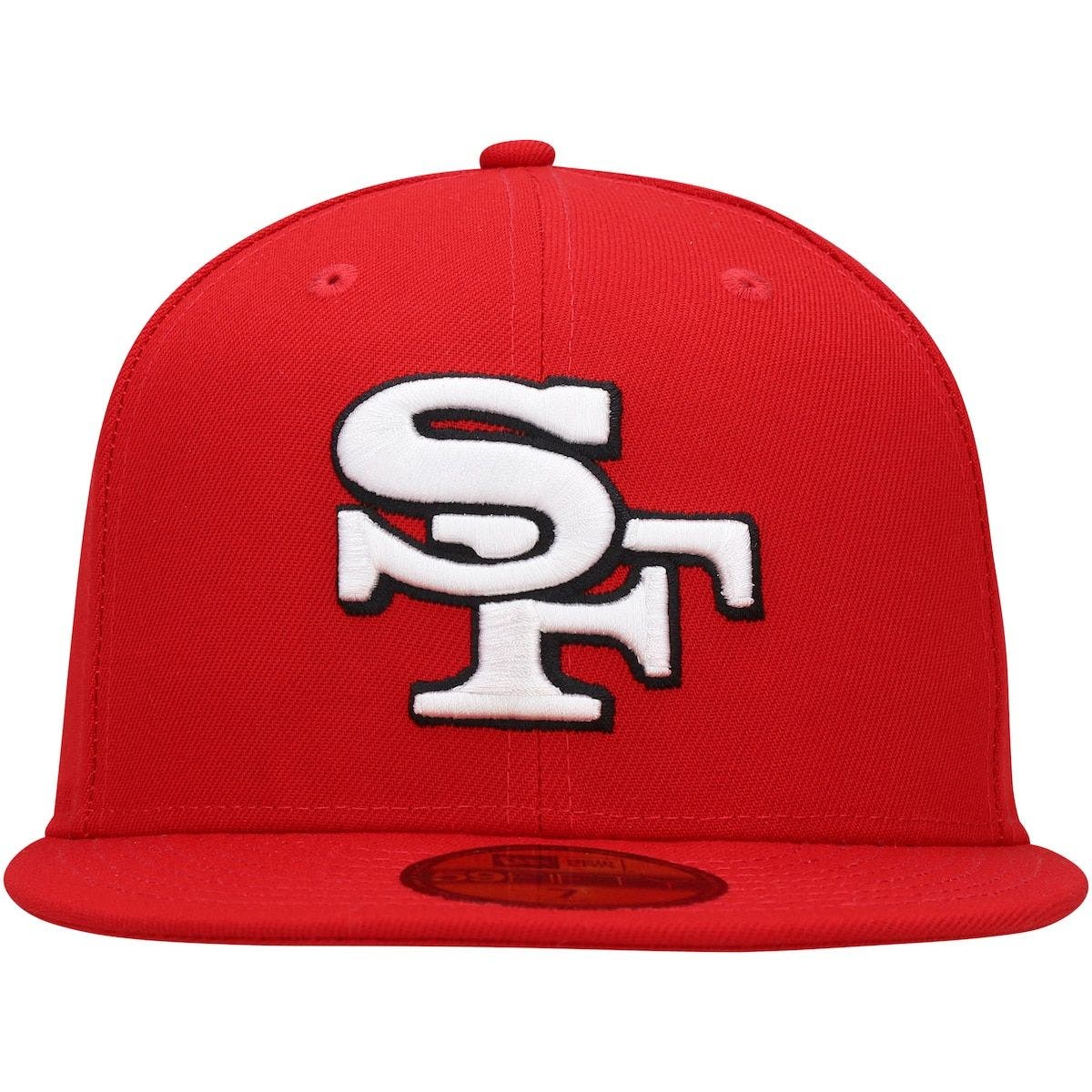 49ers logo elements hat