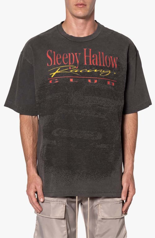 Shop Mnml Shrc Raceway Graphic T-shirt In Grey