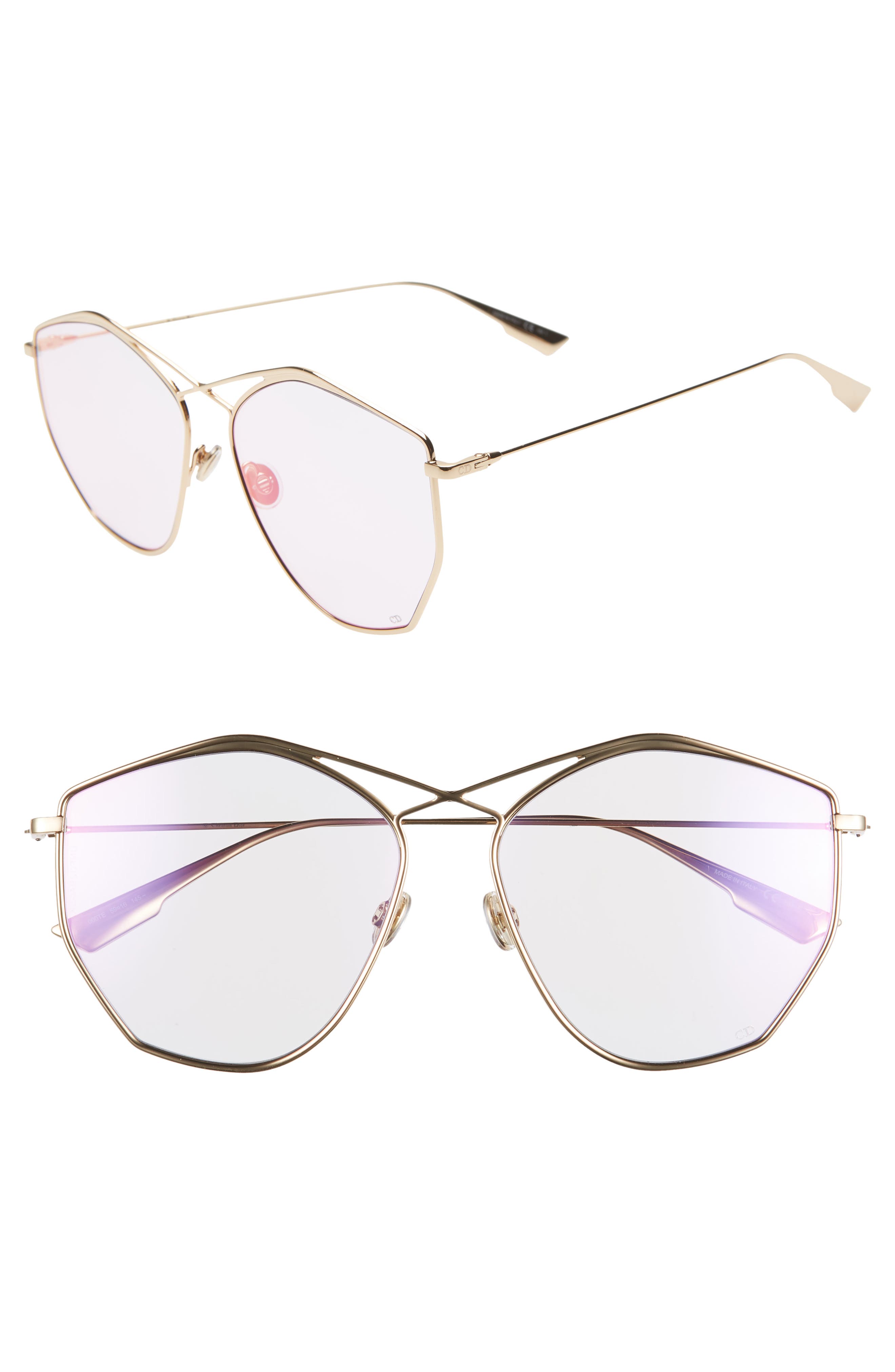 Dior 59mm Stell Sunglasses In 0000-te
