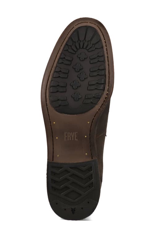 Shop Frye Tyler Flex Penny Loafer In Chocolate