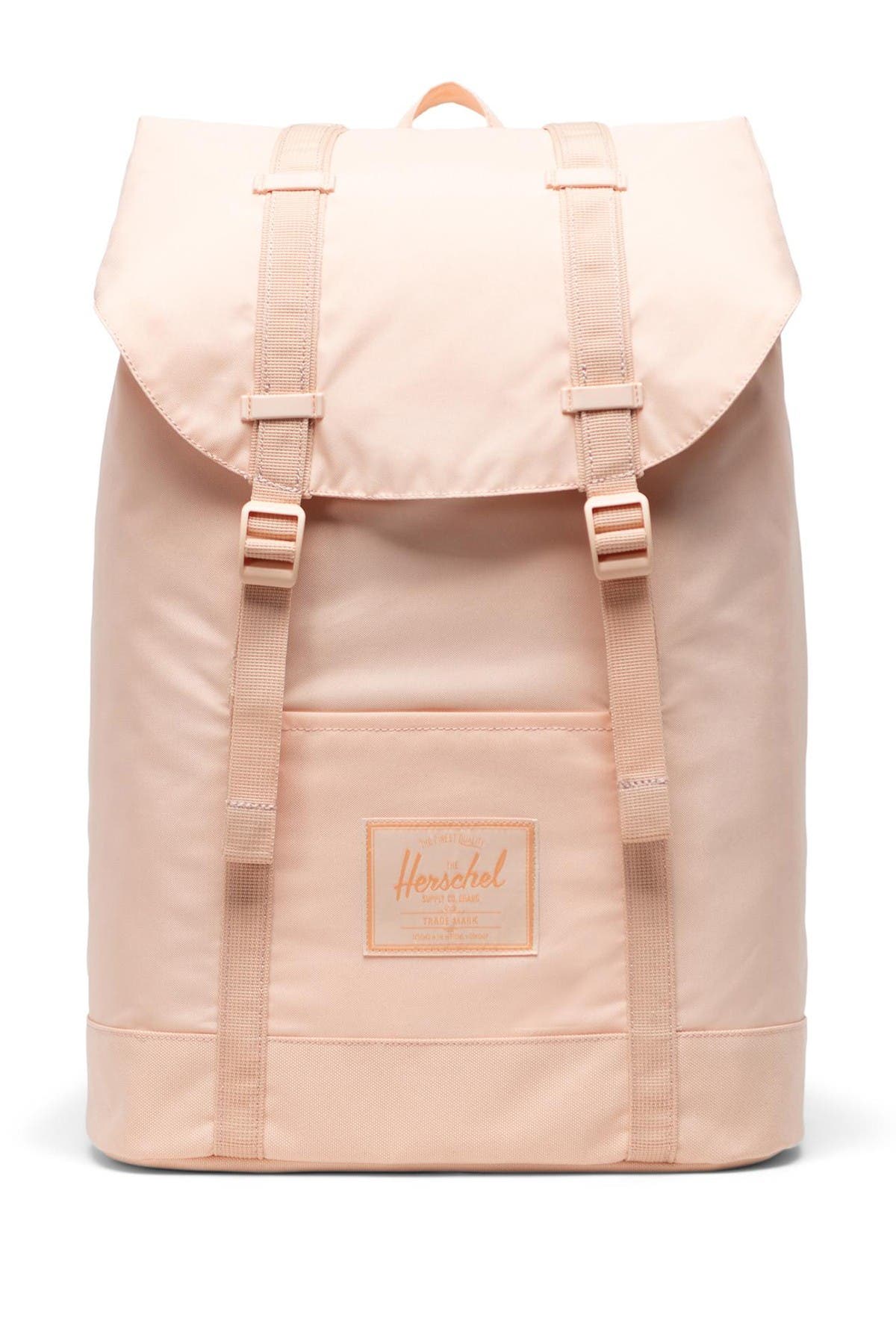 herschel apricot backpack