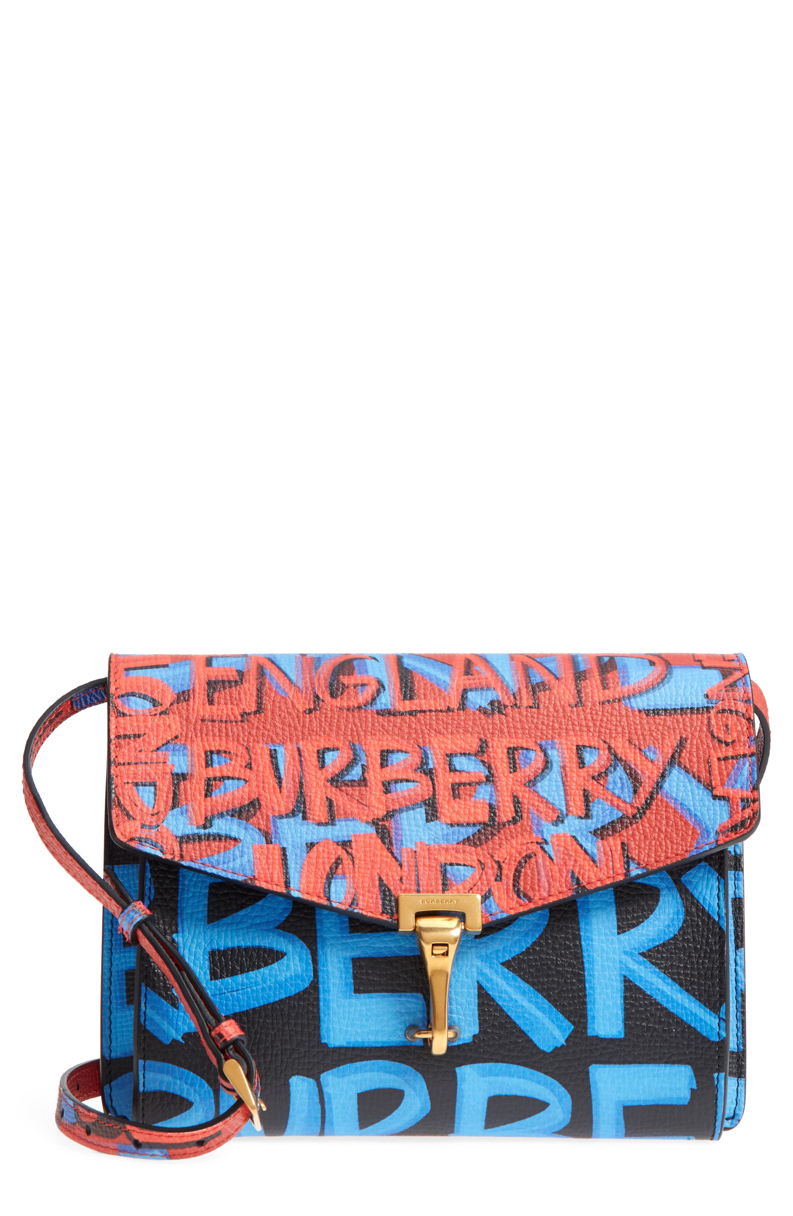 burberry graffiti purse