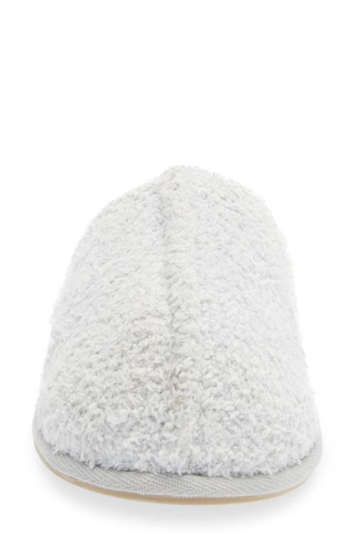 Barefoot Dreams The Cozychic Memory Foam Slipper In Heather Ocean-white