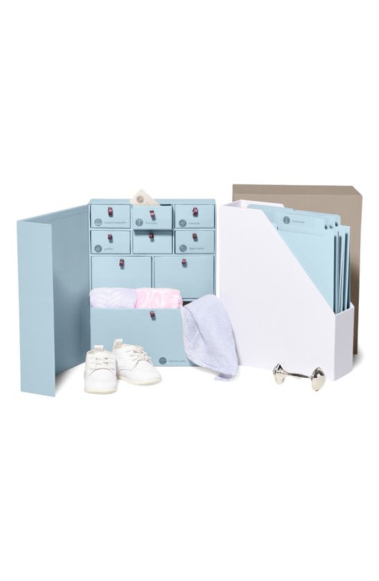 Shop Savor Baby Deluxe Keepsake Box In Light Blue