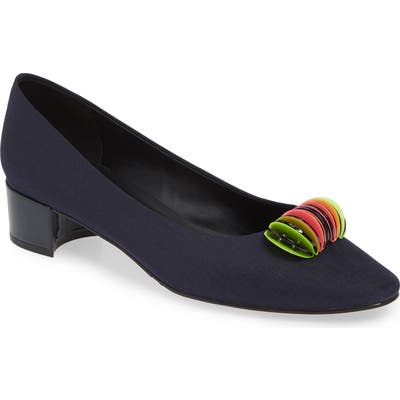 Vaneli Aiglon Detailed Pump, Blue