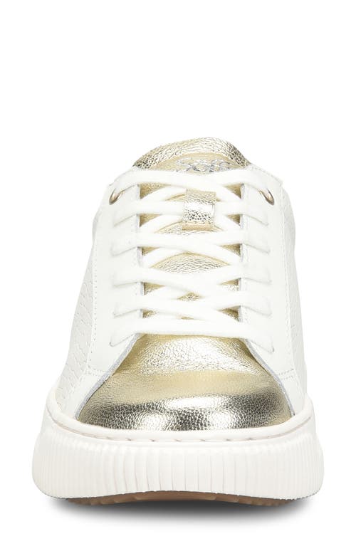 Shop Söfft Fianna Sneaker In White/platino