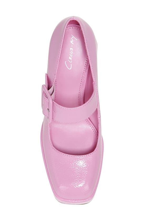 Circus By Sam Edelman Kay Platform Mary Jane Heel In Pink Carnation