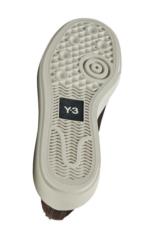 Shop Y-3 Nizza Low Sneaker In Black/clear Brown/brown