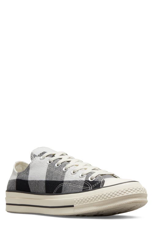 Chuck 70 Oxford Sneaker in Black/Grey/Pristine