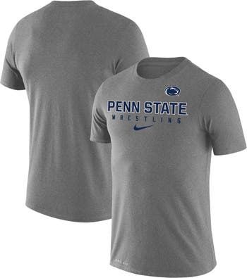 Men's Nike Heathered Gray Detroit Lions Team Athletic T-Shirt